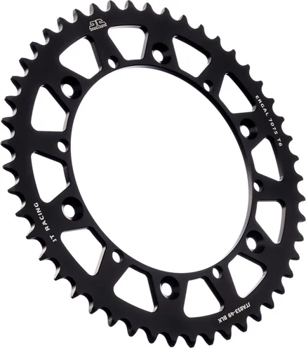 JT SPROCKETS Self-cleaning, Lightweight Rear Sprocket Silver, 2, nordicamoto.ro