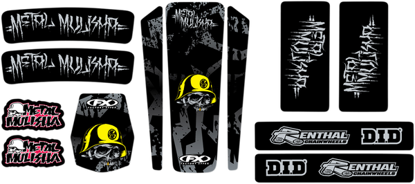 Trim Kit Graphics Black, 1, nordicamoto.ro