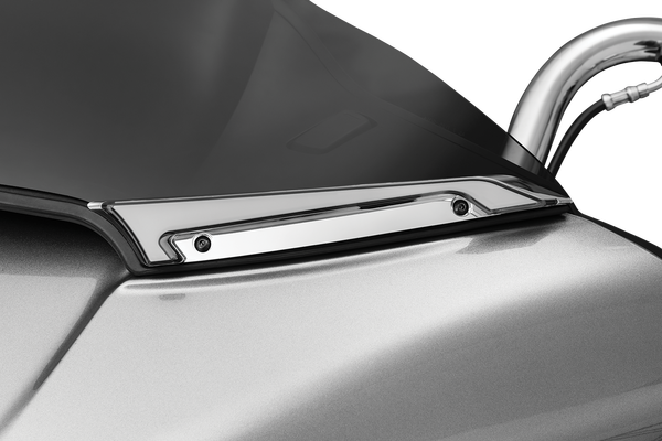 Tracer Windshield Trim Lights Chrome, 2, nordicamoto.ro