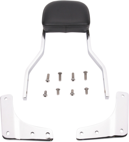 Square Sissy Bar Kit Chrome, 1, nordicamoto.ro