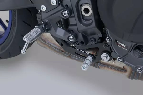 SW-MOTECH Brake Pedal Black, Silver -4