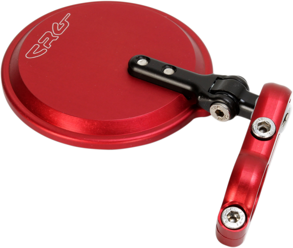 Mirror Bar End Hindisght Ls Left Red Anodized Red, 1, nordicamoto.ro