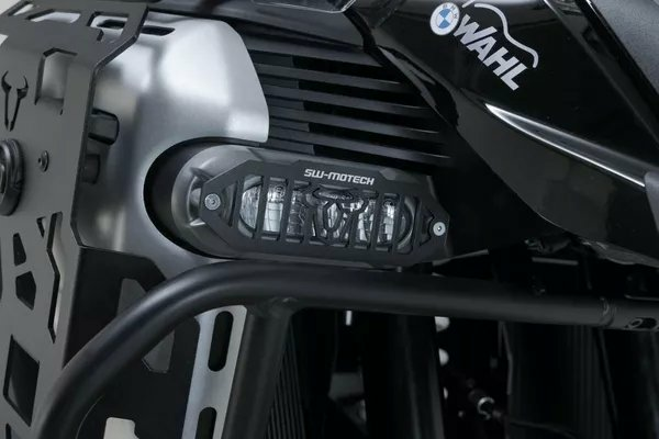 Protection For Additional Headlamps Black, Powder-coated -0
