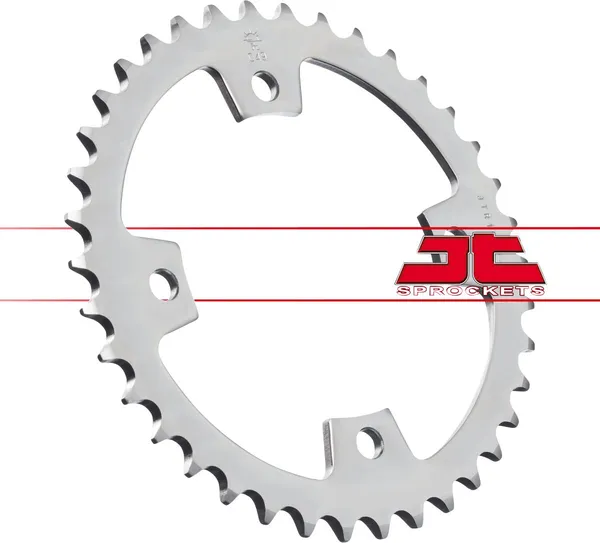 JT SPROCKETS Steel Rear Sprocket Black -0