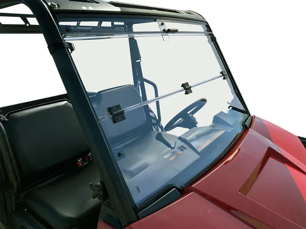 Deluxe Full Folding Windshield Clear -3