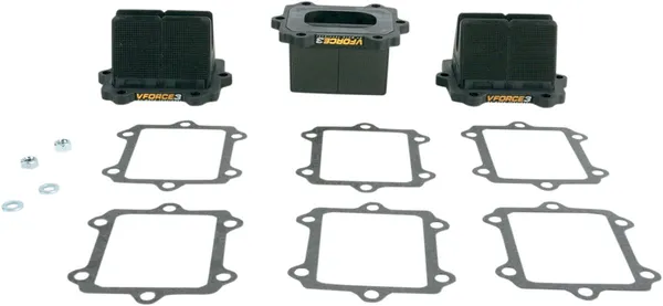 3 Reed Valve System Black