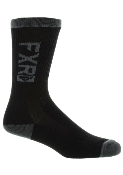 Sosete FXR M Turbo Athletic Socks (2 pack) Black/Charcoal