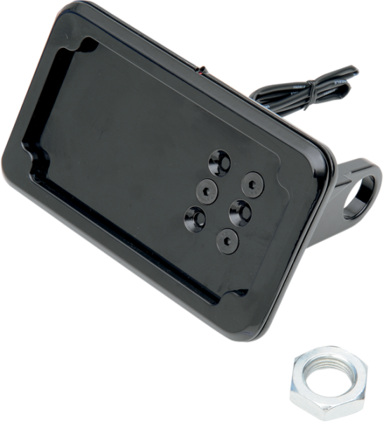 In-close License Plate Holder Black, 2, nordicamoto.ro