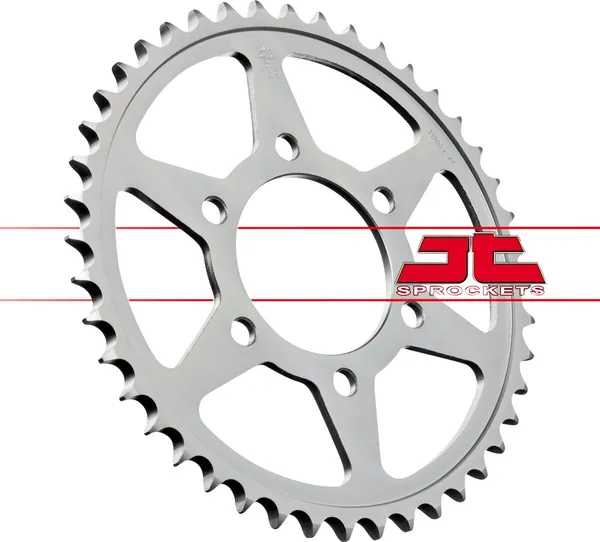 JT SPROCKETS Steel Rear Sprocket Natural -1