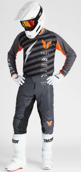 Tricou THOR Launchmode Vented Raid Black/Gray-5