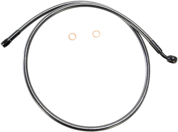 Alternate Length Designer Series Abs-specific Front Brake Line Kit Black, Black Pearl, 1, nordicamoto.ro