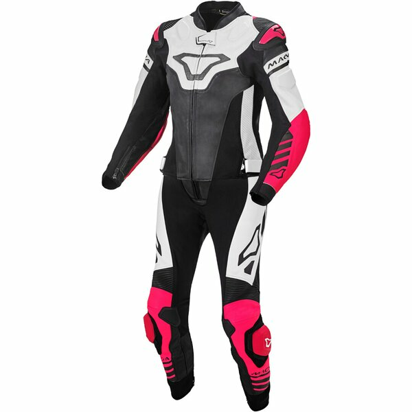 Combinezon de piele dama 2 piese MACNA TRACKTIX-0