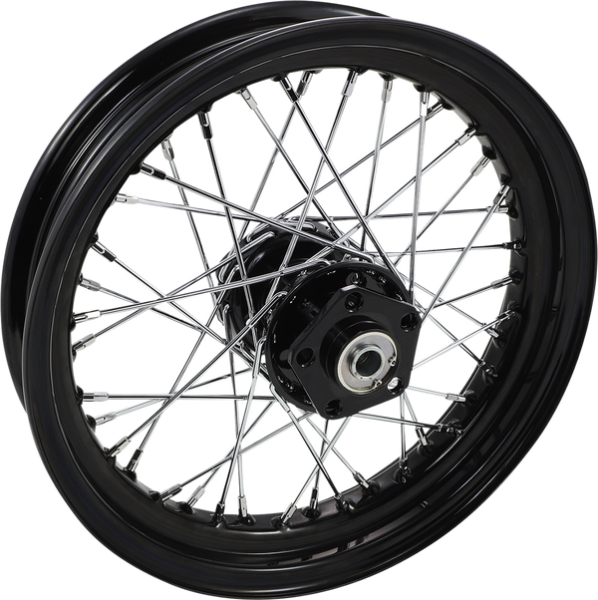 Replacement Laced Wheel Black, 1, nordicamoto.ro