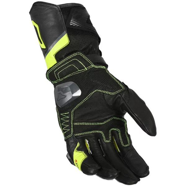 Manusi de piele sport MACNA PROTEGO S Rosu/Alb, 3, nordicamoto.ro