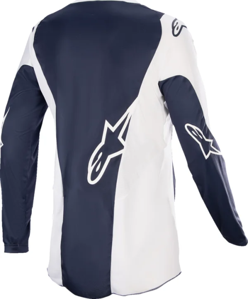 Tricou Alpinestars Racer Hoen Navy/White 2XL, 3, nordicamoto.ro