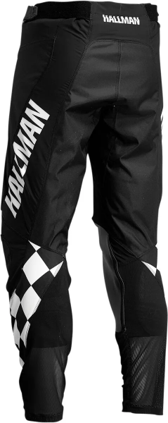 Pantaloni Thor Differ Black/White-3