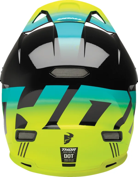 Casca Thor Sector 2 Carve Yellow/Green/Black-2