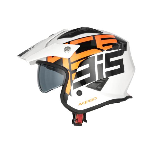 Casca Jet Acerbis Aria Sport Alb/Portocaliu XXL-7