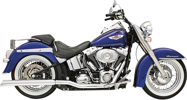 Slip-on Mufflers For True Dual Headers Chrome, 1, nordicamoto.ro