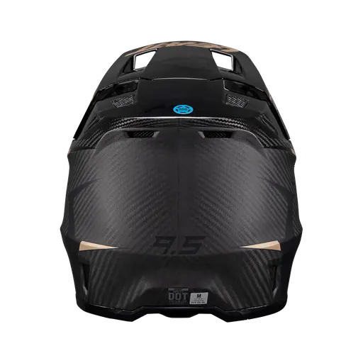 Casca Leatt 9.5 Carbon V25 Black/Gold + Ochelari-0