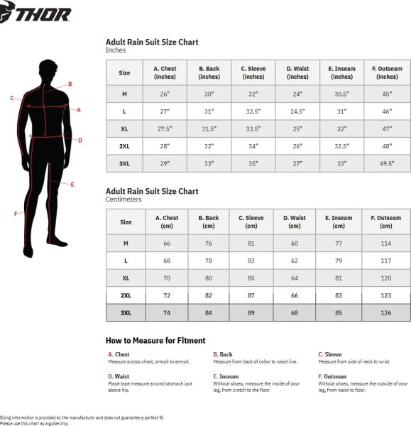 Costum de Ploaie Thor Black-0