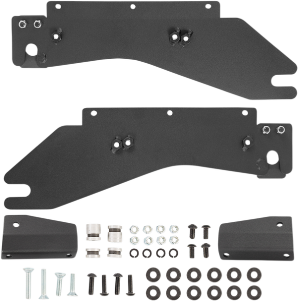 Seatjack 2-up Seat Mounting Kit Black 