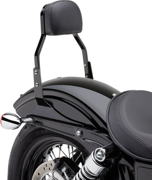 Square Sissy Bar Black, 2, nordicamoto.ro