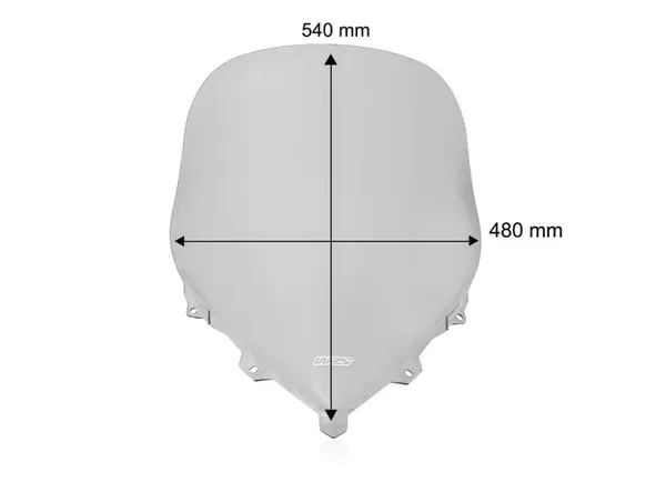 Windscreen Caponord K1200s-k1300s Smoke, 8, nordicamoto.ro