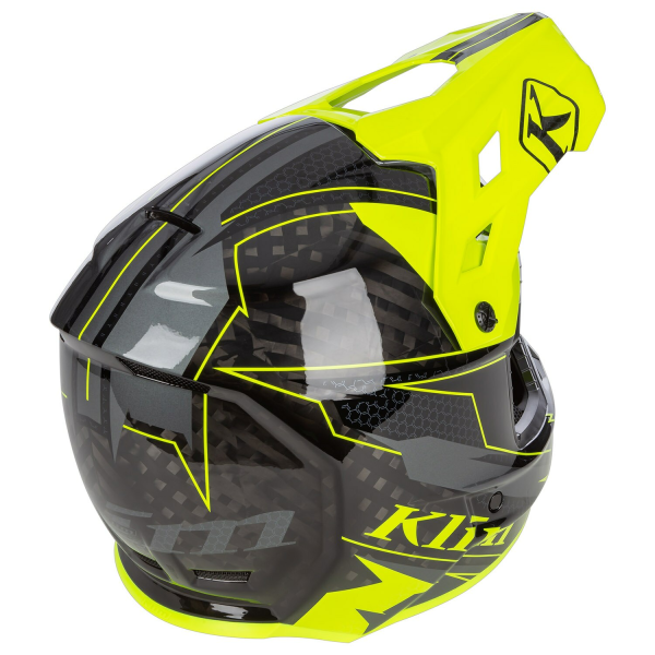 Casca Snowmobil Klim F3 Carbon ECE Wraith-13