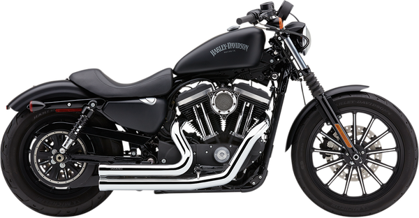 Speedster Short 909 Exhaust System Chrome, 1, nordicamoto.ro