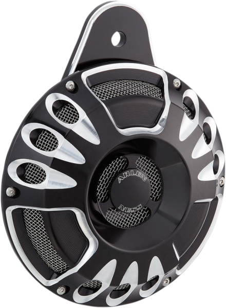 Billet Horn Kit Black, Aluminum, 1, nordicamoto.ro