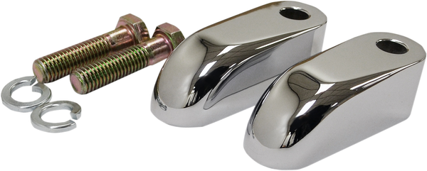 Handlebar Riser Pullback Extension Kit Silver, 1, nordicamoto.ro