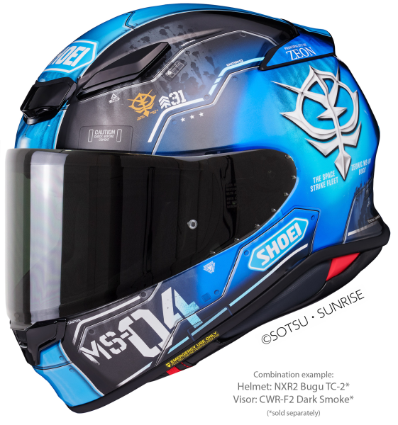 Casca integrala SHOEI NXR2 BUGU TC-2 Albastru XXL-6