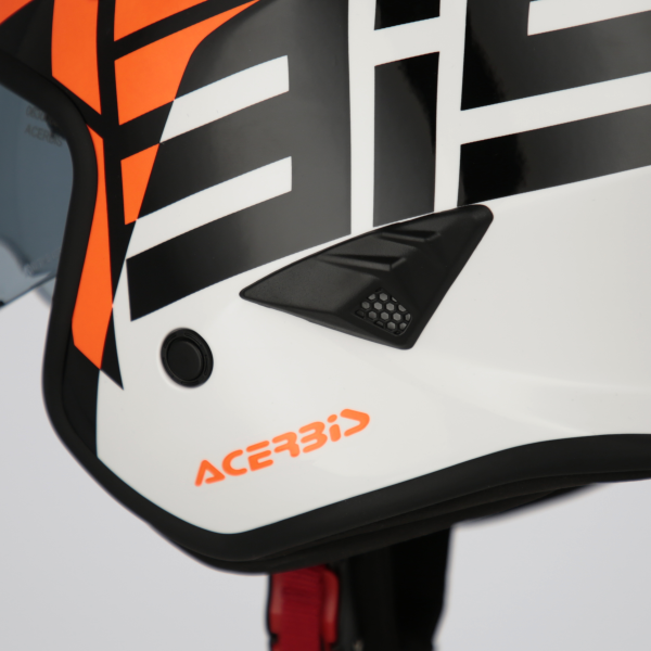 Casca Jet Acerbis Aria Sport Alb/Portocaliu XXL-2
