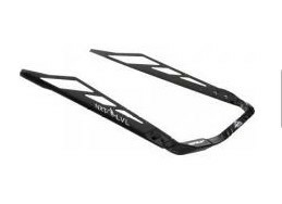 Skinz Next Level Rear Bumper Black/Orange 2016- Polaris Axys, 1, nordicamoto.ro
