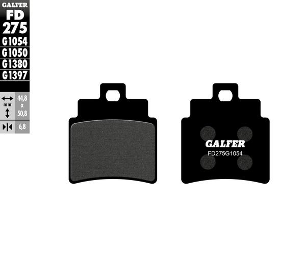 Semi-metallic Brake Pads, 1, nordicamoto.ro