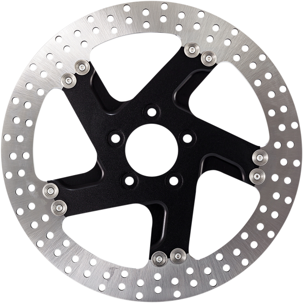 Two-piece Brake Rotor Black, 2, nordicamoto.ro