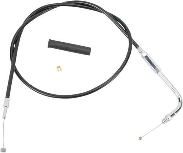 Black Vinyl Throttle/idle Cable Black, 1, nordicamoto.ro