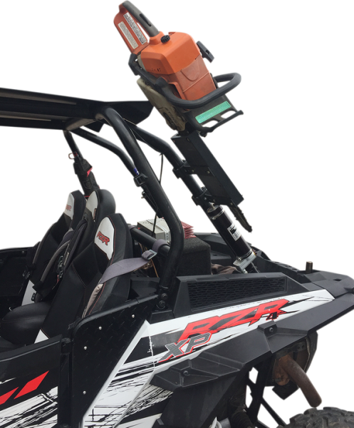 Roll Bar Chainsaw Mount Black -3