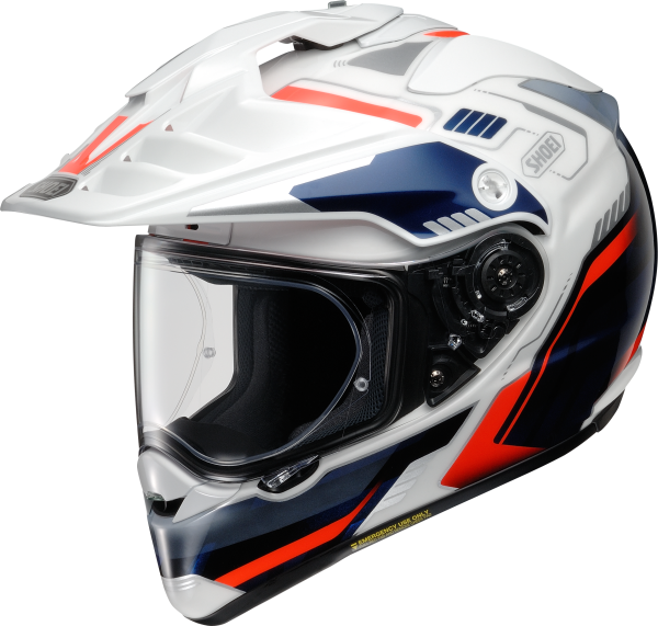 Casca SHOEI HORNET-ADV06 Invigorate TC-10 Albastru/Rosu/Alb XXL