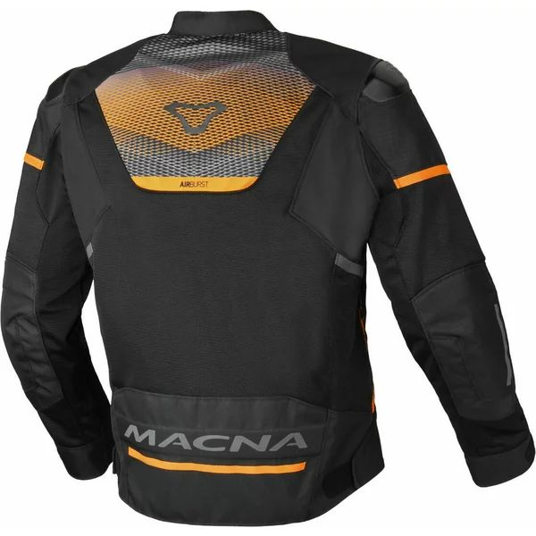 Geaca textil de vara MACNA ORCANO 2.0 S Negru/Rosu, 6, nordicamoto.ro