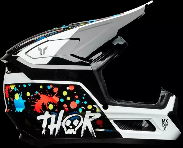 THOR Youth Fleet Splat Helmet Multi -4