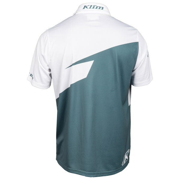 Tricou Klim Race Spec Polo Black - Asphalt, 2, nordicamoto.ro