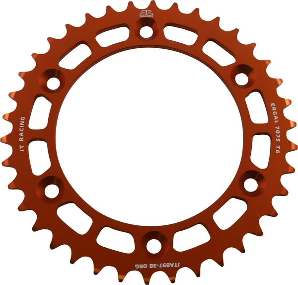 JT SPROCKETS Rear Sprocket Orange 
