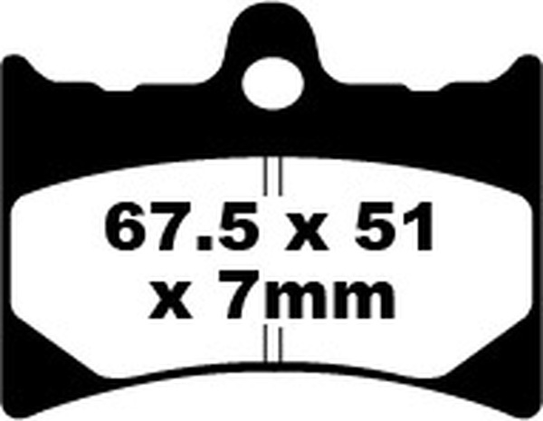 Fa Series Organic Brake Pads, 1, nordicamoto.ro