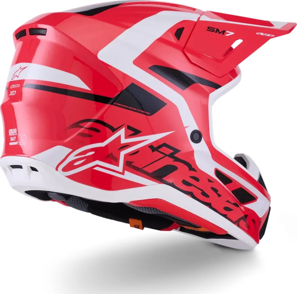 Cască Alpinestars SM7 Deed Red-4