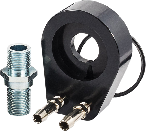 Oil Filter Adapter Black, 1, nordicamoto.ro