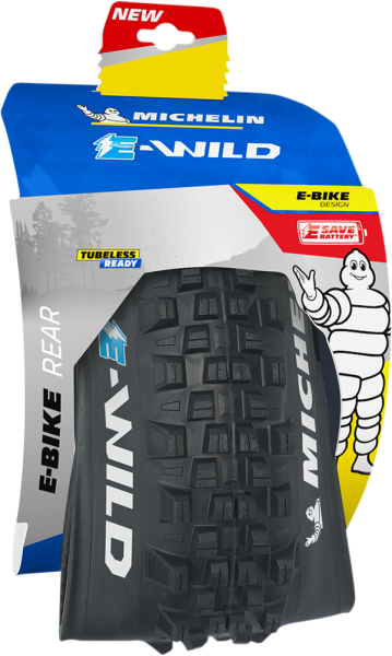 E-wild Bicycle Tire Black-0