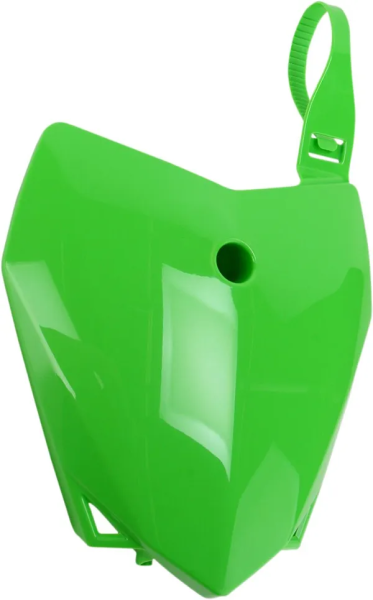 Replacement Front Number Plate Green