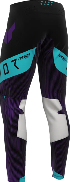 Pantaloni Sportmode Vanish negru-violet, 3, nordicamoto.ro